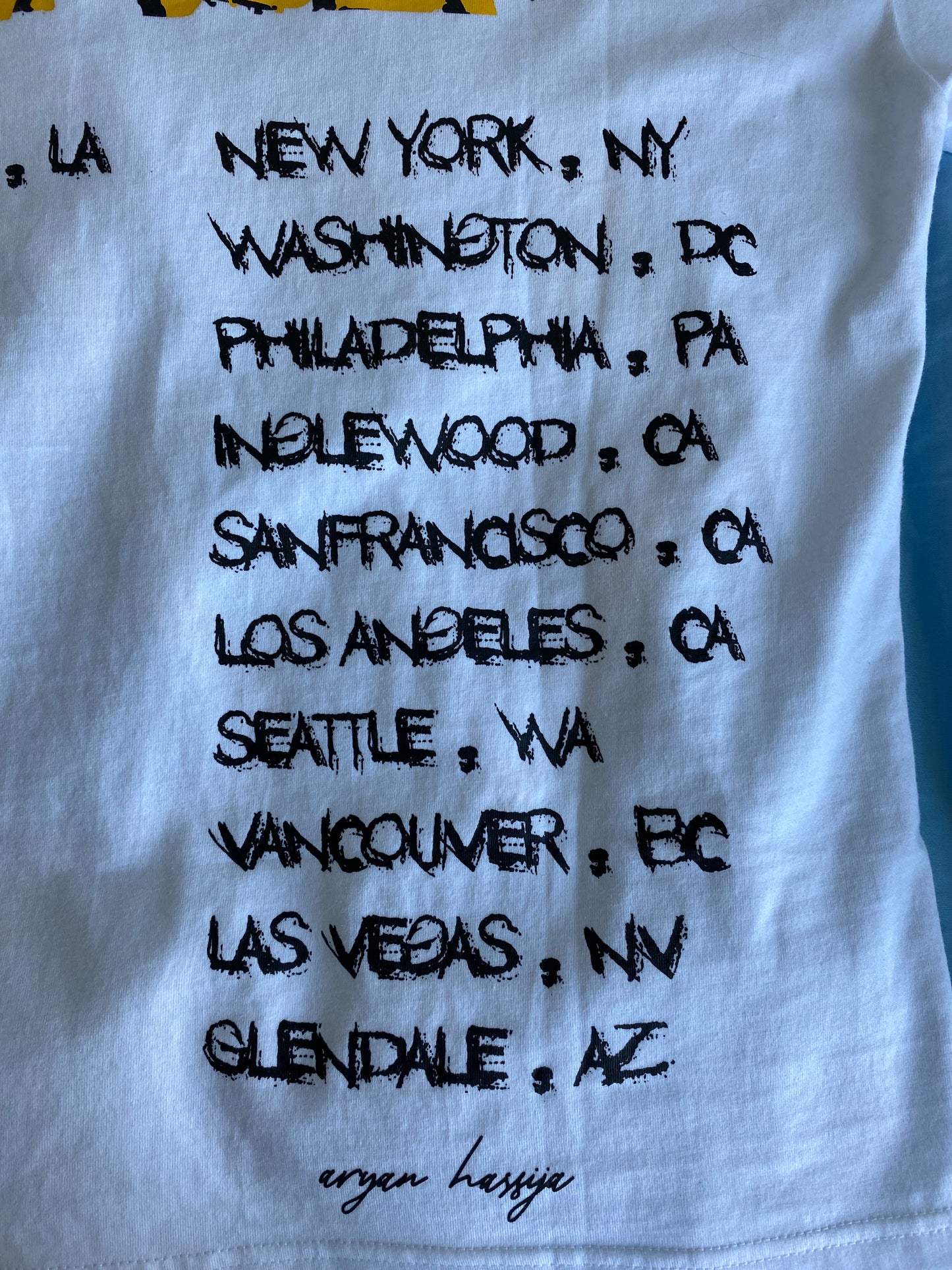 WORLD TOUR TEE