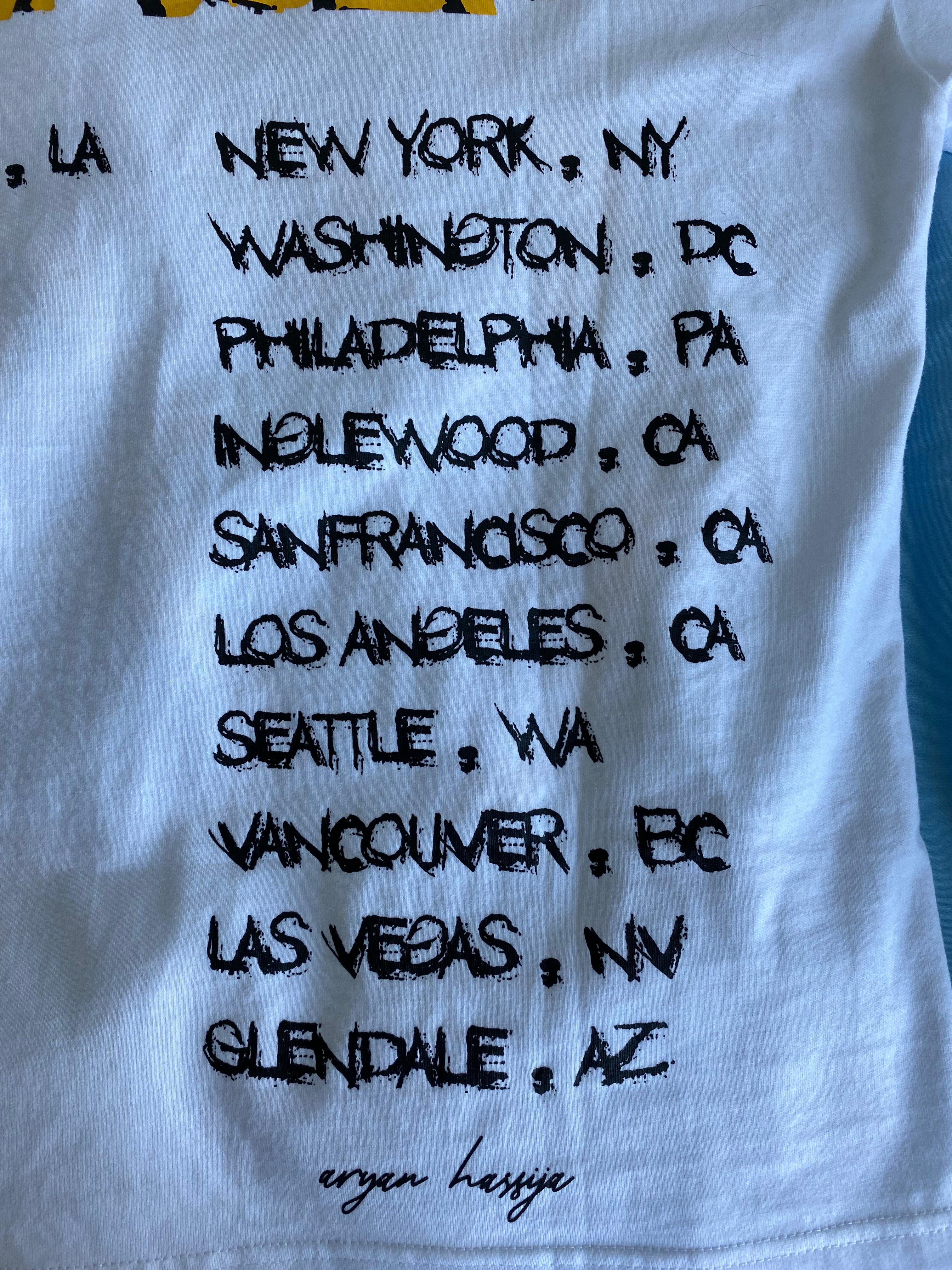 WORLD TOUR TEE