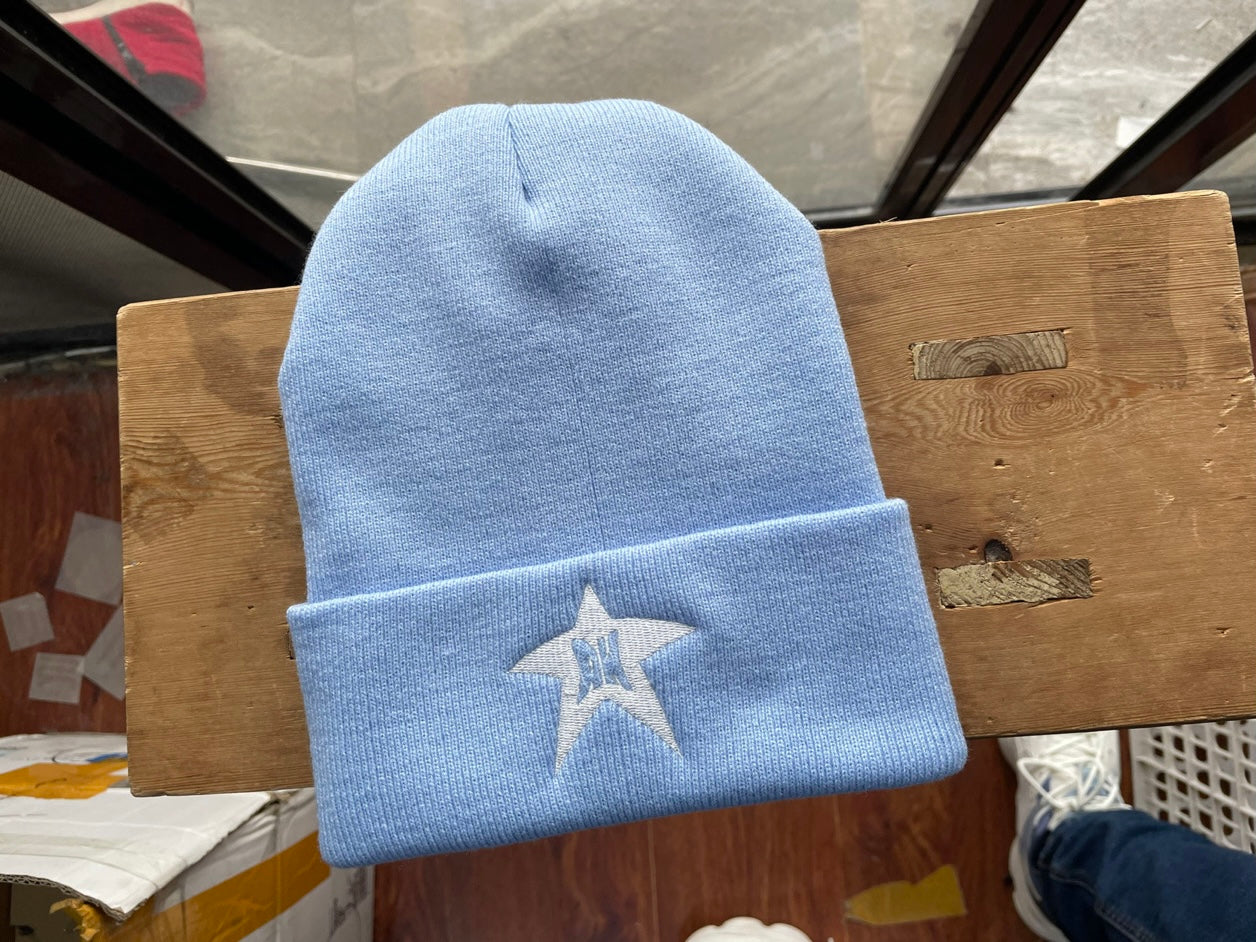 LOGO BEANIE (SKY BLUE)