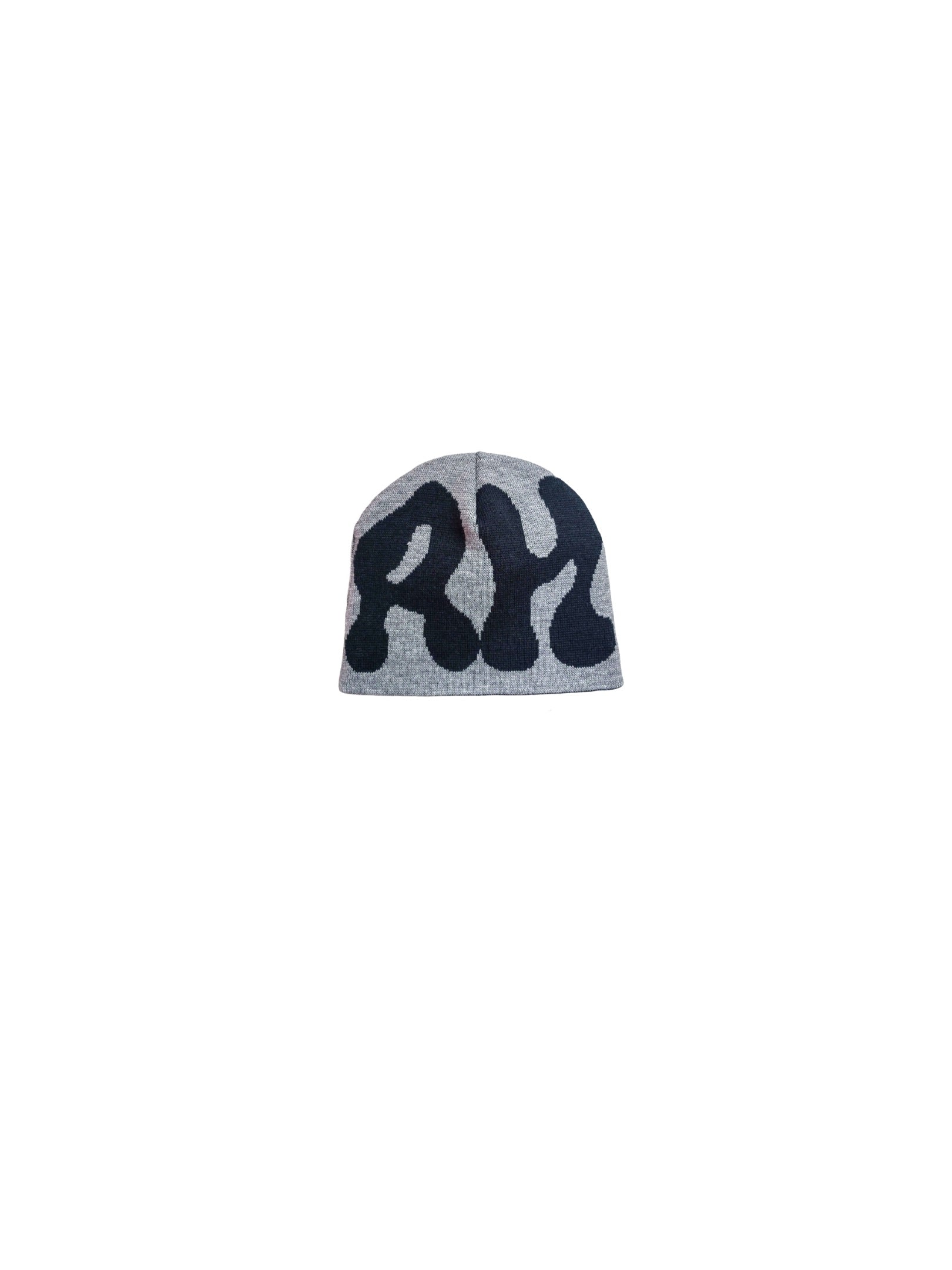 REVERSIBLE BEANIE (BLACK/GREY)