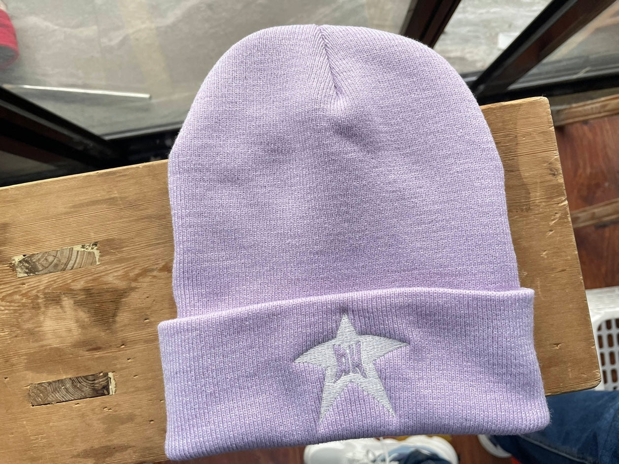 LOGO BEANIE (PURPLE)