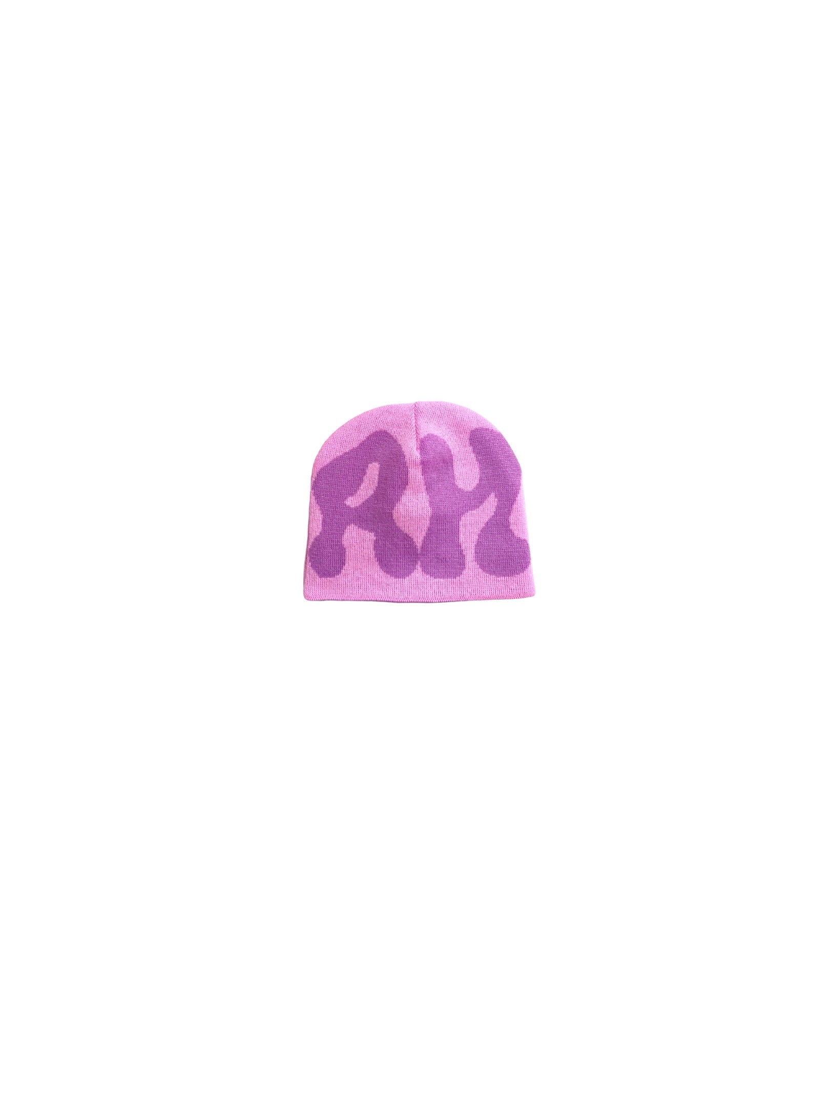 REVERSIBLE BEANIE (PURPLE/PINK)